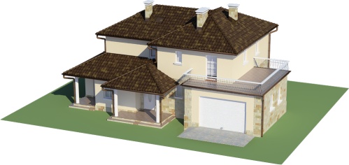 Projekt domu DM-6470 - model