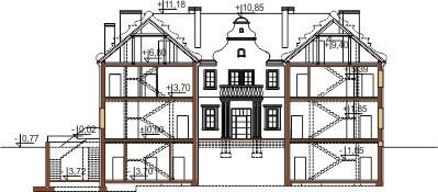 Projekt K-25 - przekrój