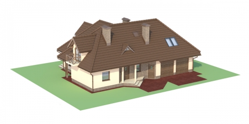 Projekt domu DM-6132 - model