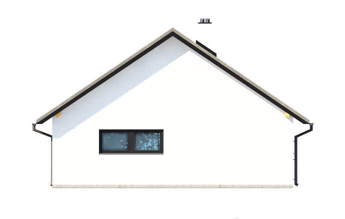 Projekt Budynek Garażowy ZG-90, ZG-90, pow. uż. 59.77 m2 - Biuro ...