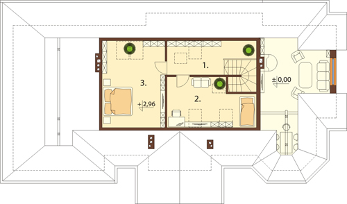 Rzut piętra / antresoli