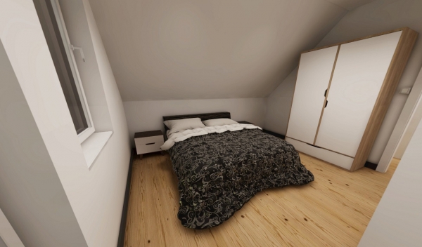 Sypialnia (2) poddasze