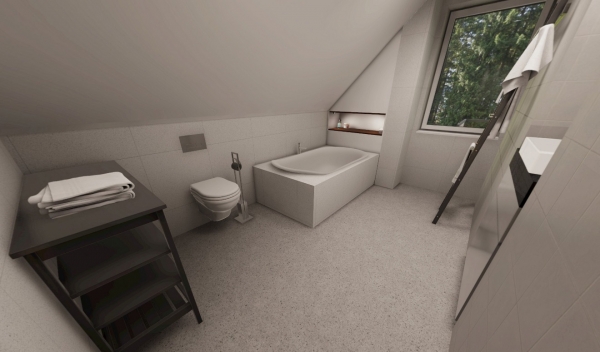 Łazienka poddasze