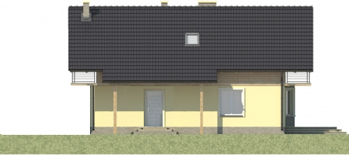 Projekt domu Dubiecko DM-5600 - elewacja frontowa