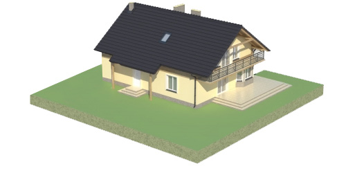 Projekt domu Dubiecko DM-5600 - model