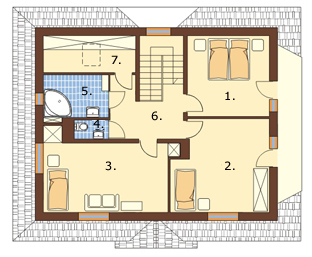 Rzut piętra / antresoli