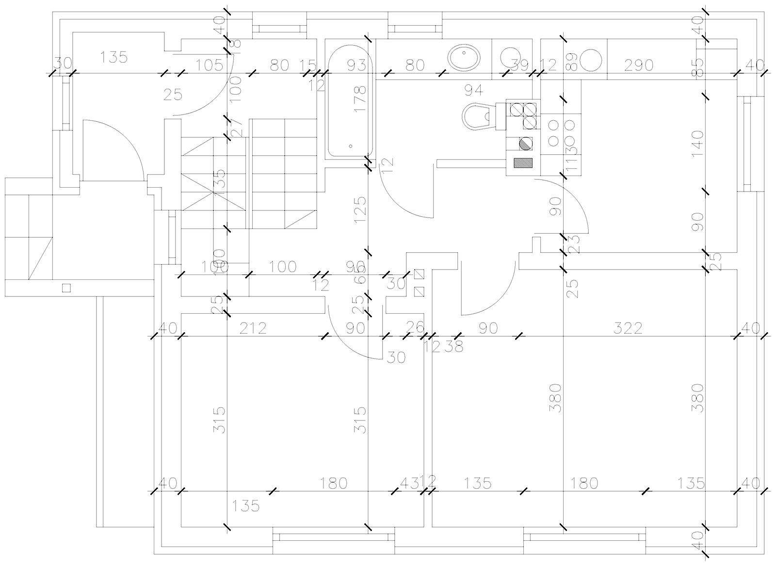 Rzut DM-6088 parteru