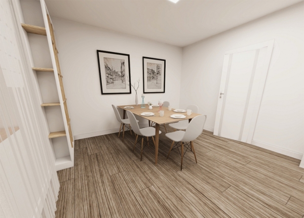 parter - pokój dzienny