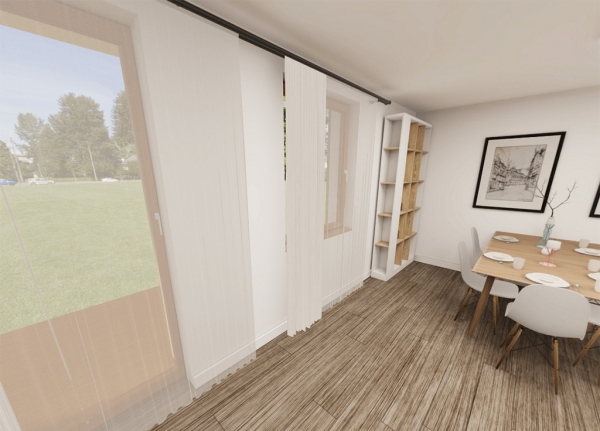 parter - pokój dzienny