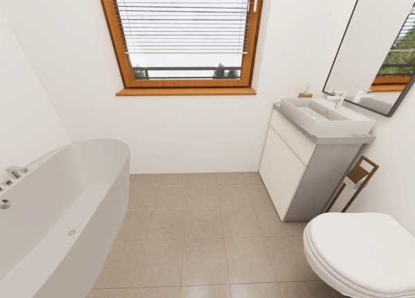 poddasze - łazienka