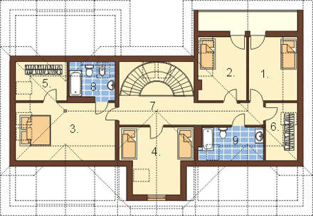 Rzut piętra / antresoli