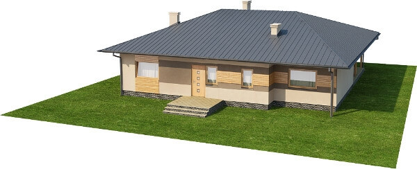 Projekt domu Chraboty N DM-6202 N - model