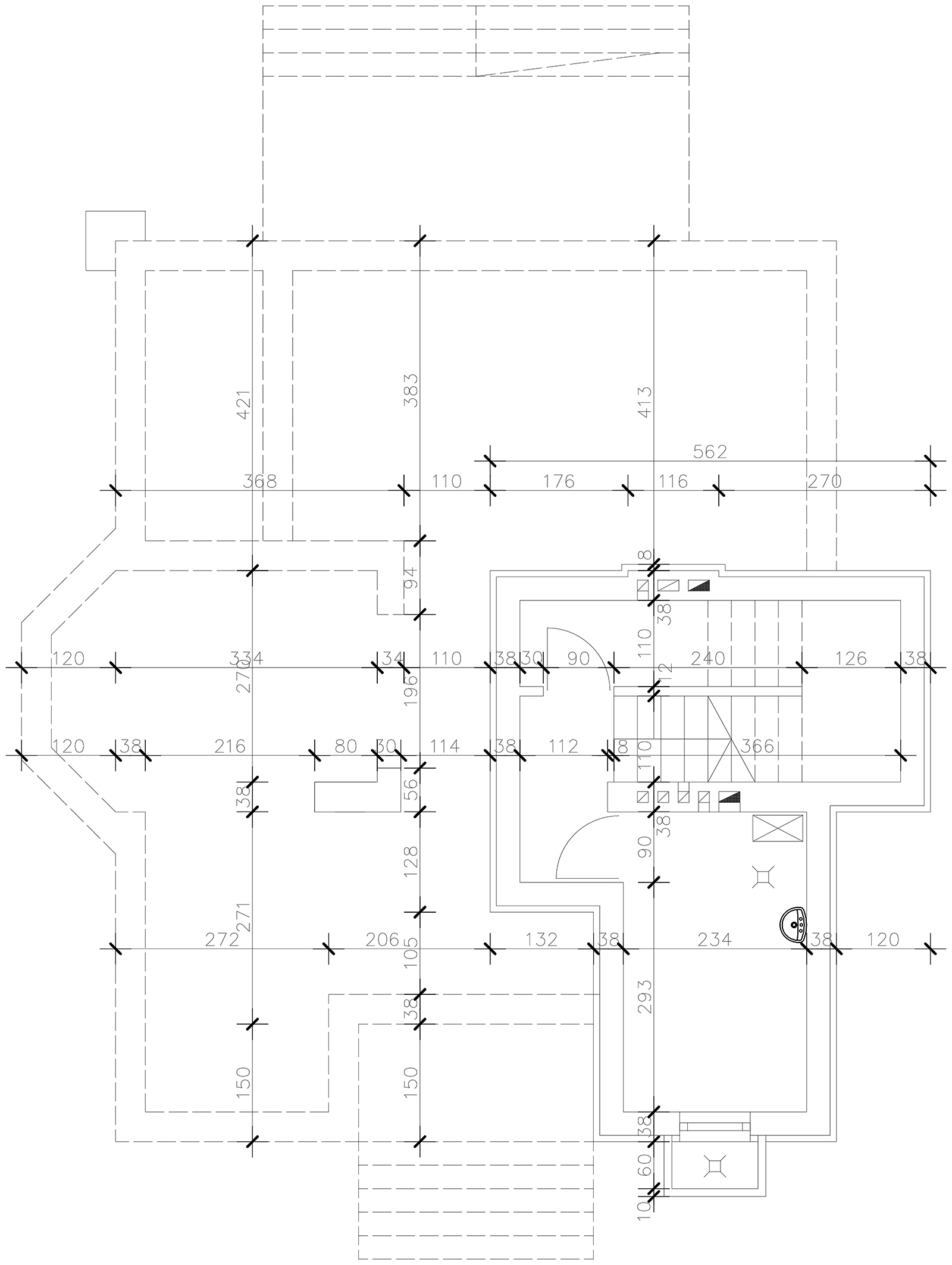 Rzut DM-6219 piwnicy
