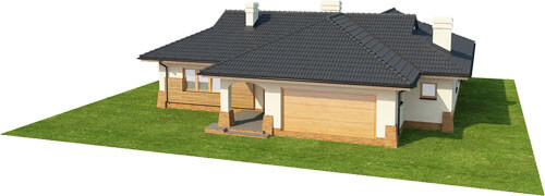 Projekt domu Gorzków DM-6331 - model