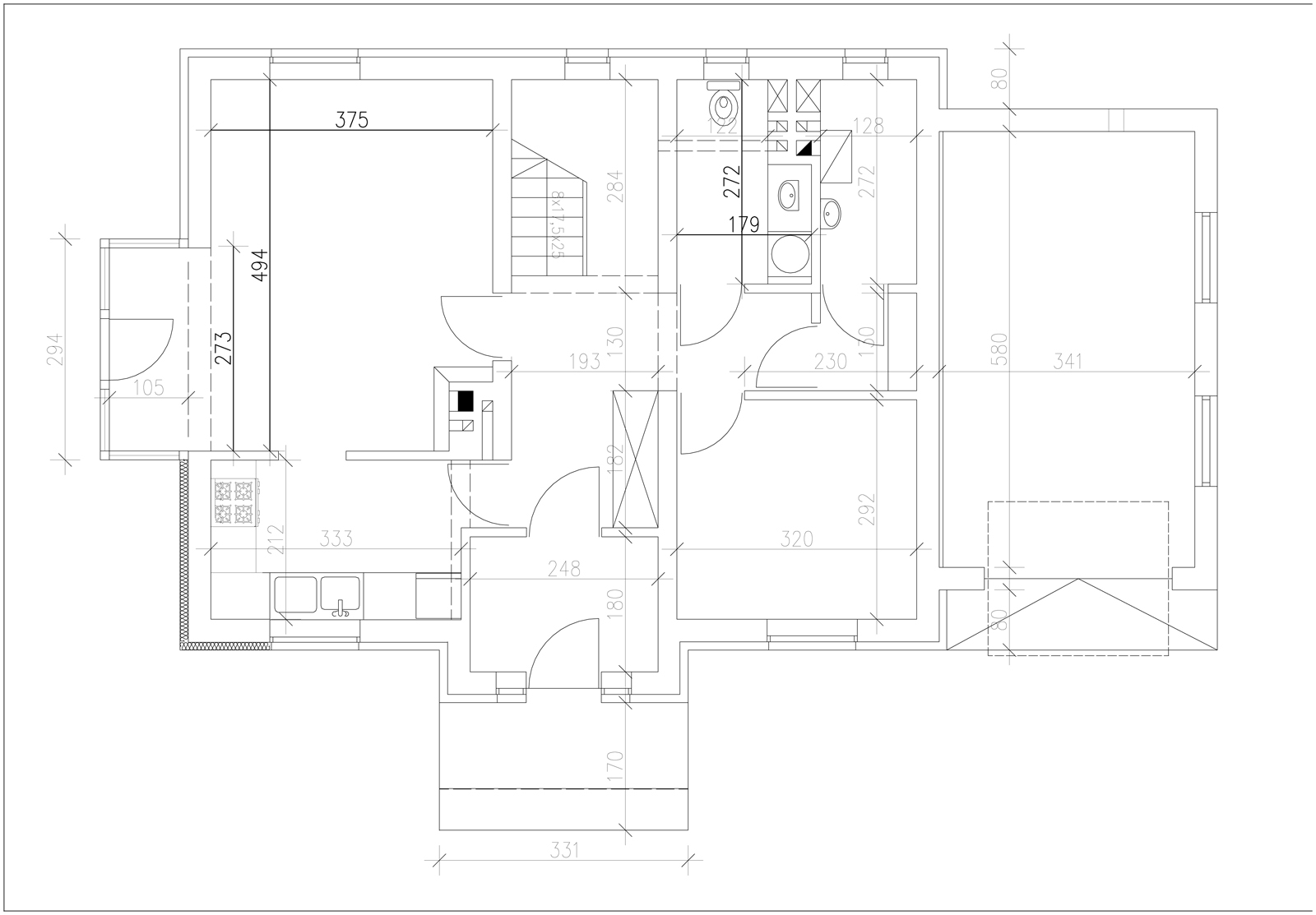 Rzut DM-6346 parteru