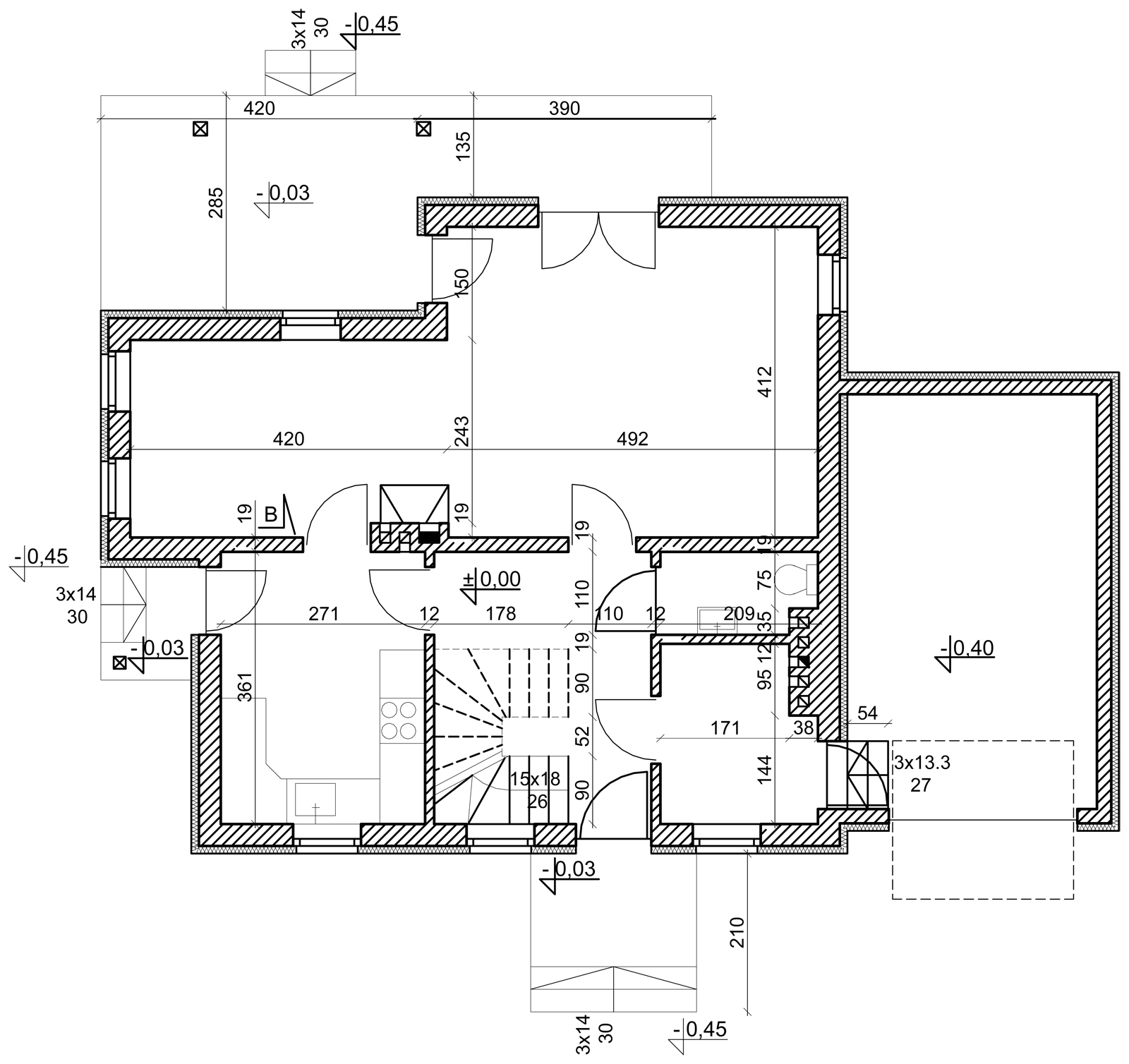 Rzut DM-6347 parteru