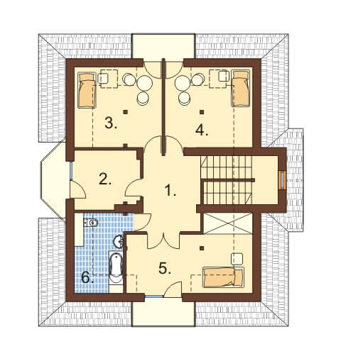 Rzut piętra / antresoli