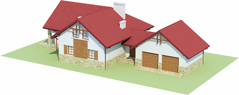 Projekt domu Radosna DM-6428 - model