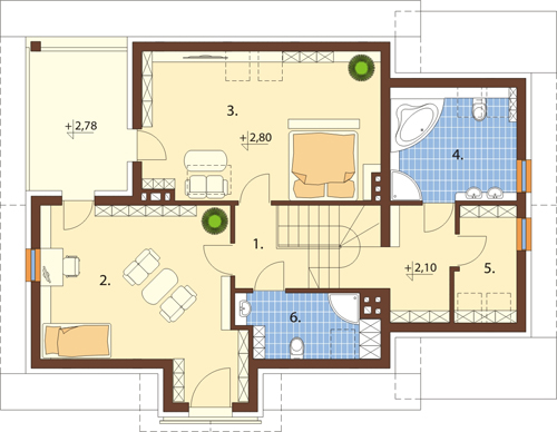 Rzut piętra / antresoli