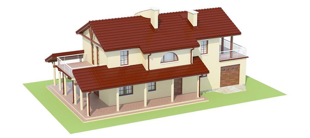 Projekt domu Civetta DM-6468 - model
