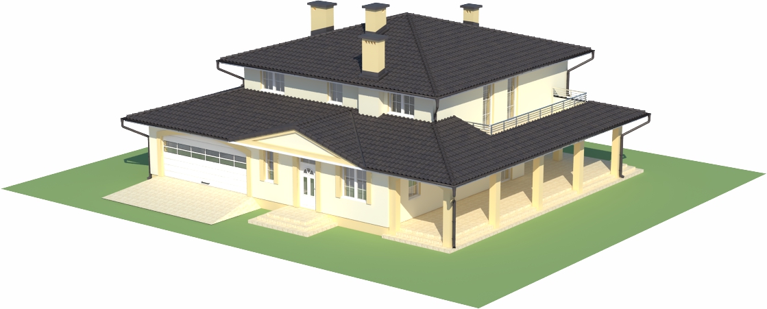 Projekt domu Verona DM-6490 - model