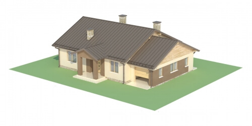 Projekt domu Radostowo C DM-6503 C - model