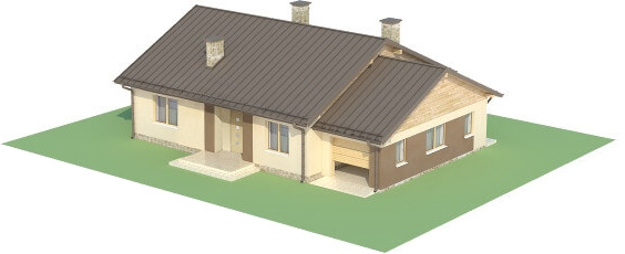 Projekt domu Radostowo N DM-6503 N – model