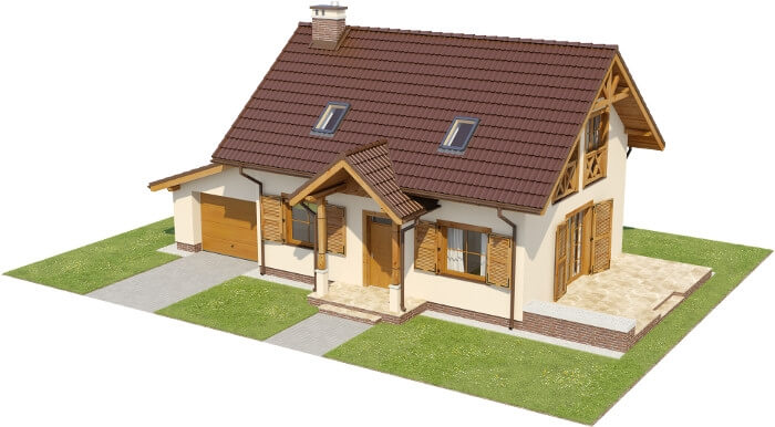 Projekt domu Nerina DM-6527 - model