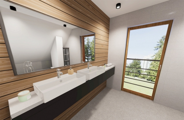 poddasze - łazienka