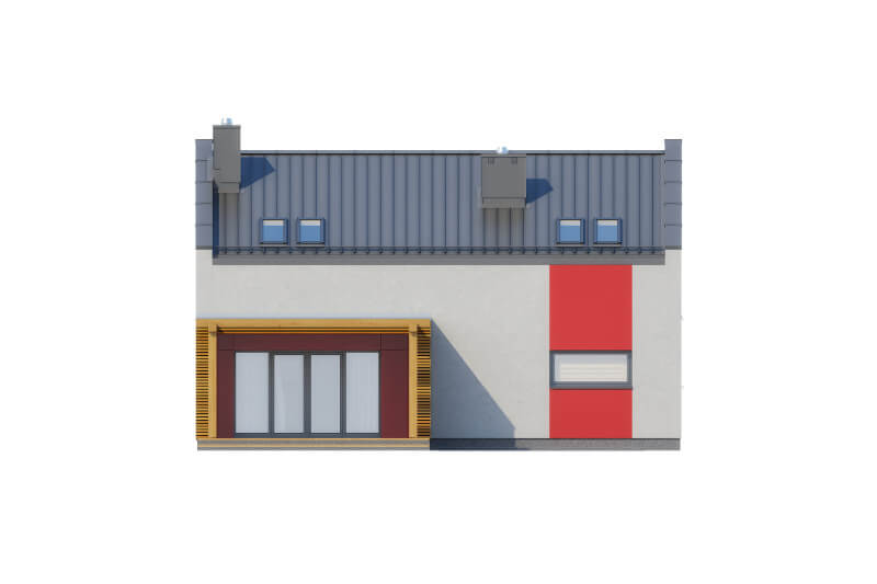 Elewacja ogrodowa