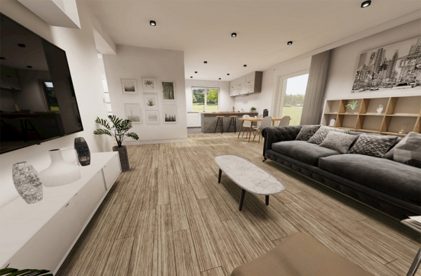 salon z jadalnią