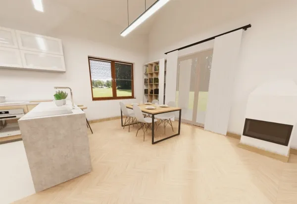 salon z jadalnią