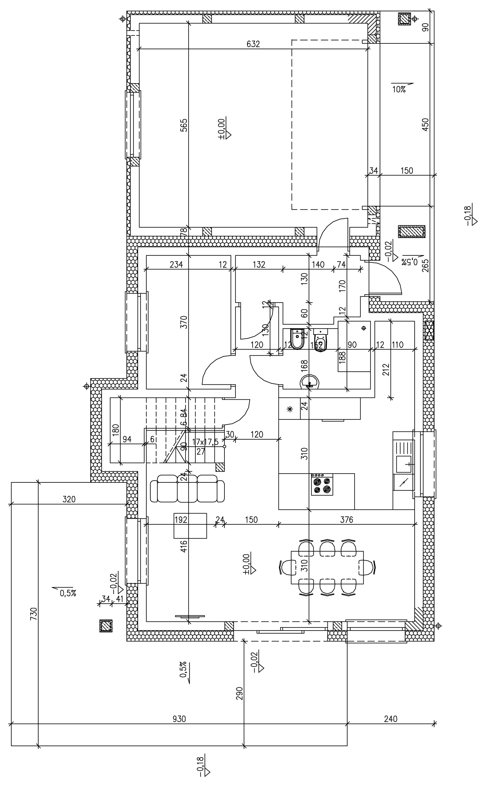 Rzut DM-6683 parteru