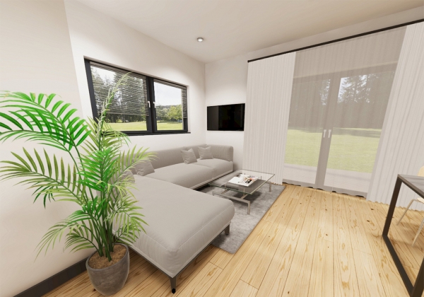 Przykładowa aranżacja wnętrz projektu DM-6707 INOVIA