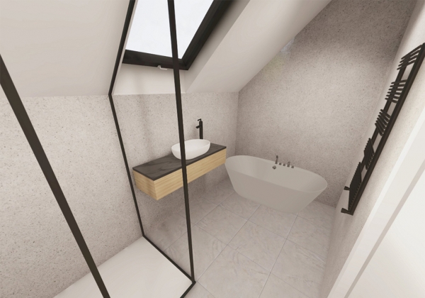 poddasze - łazienka