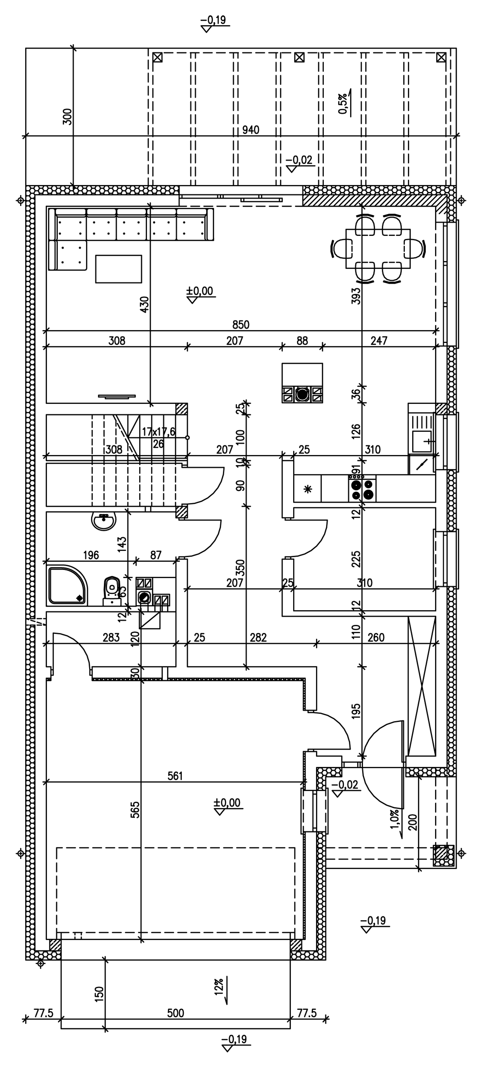 Rzut DM-6714 parteru