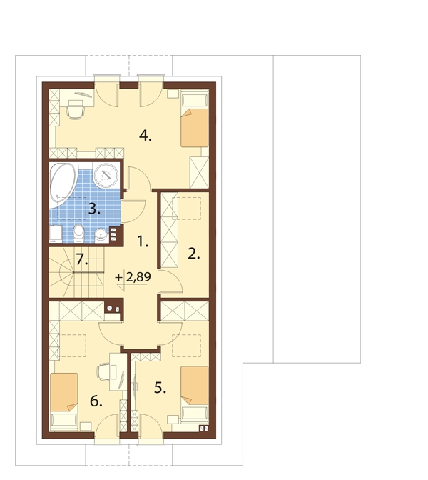 Rzut piętra / antresoli