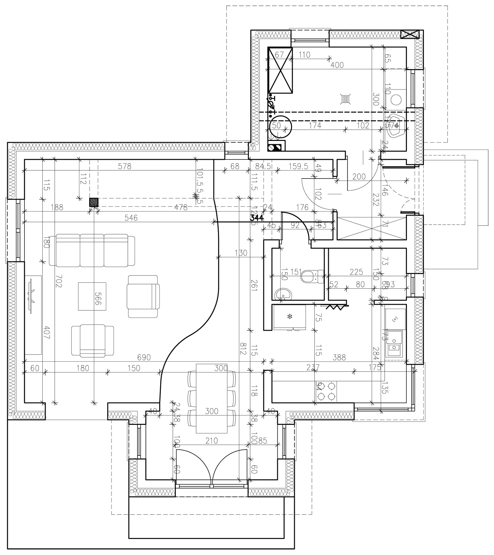 Rzut DM-6753 parteru