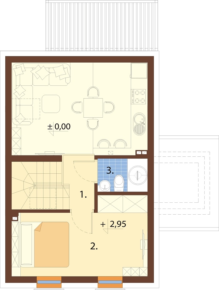 Rzut piętra / antresoli