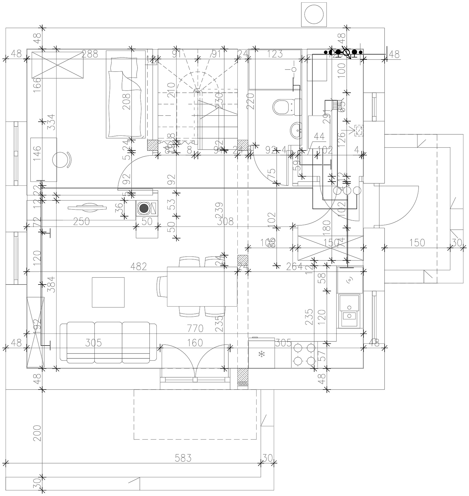 Rzut parteru DM-6775