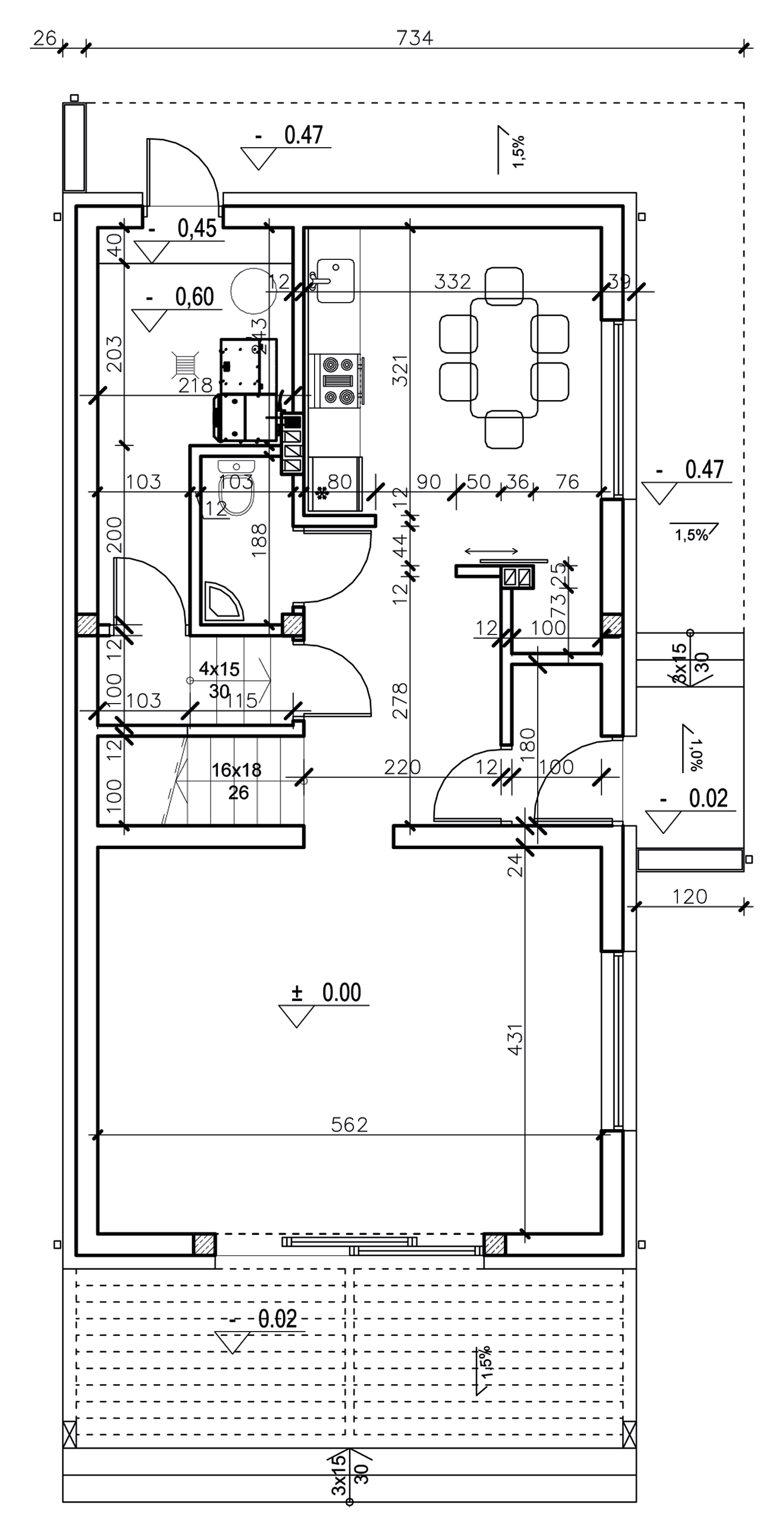 Rzut parteru DM-6781