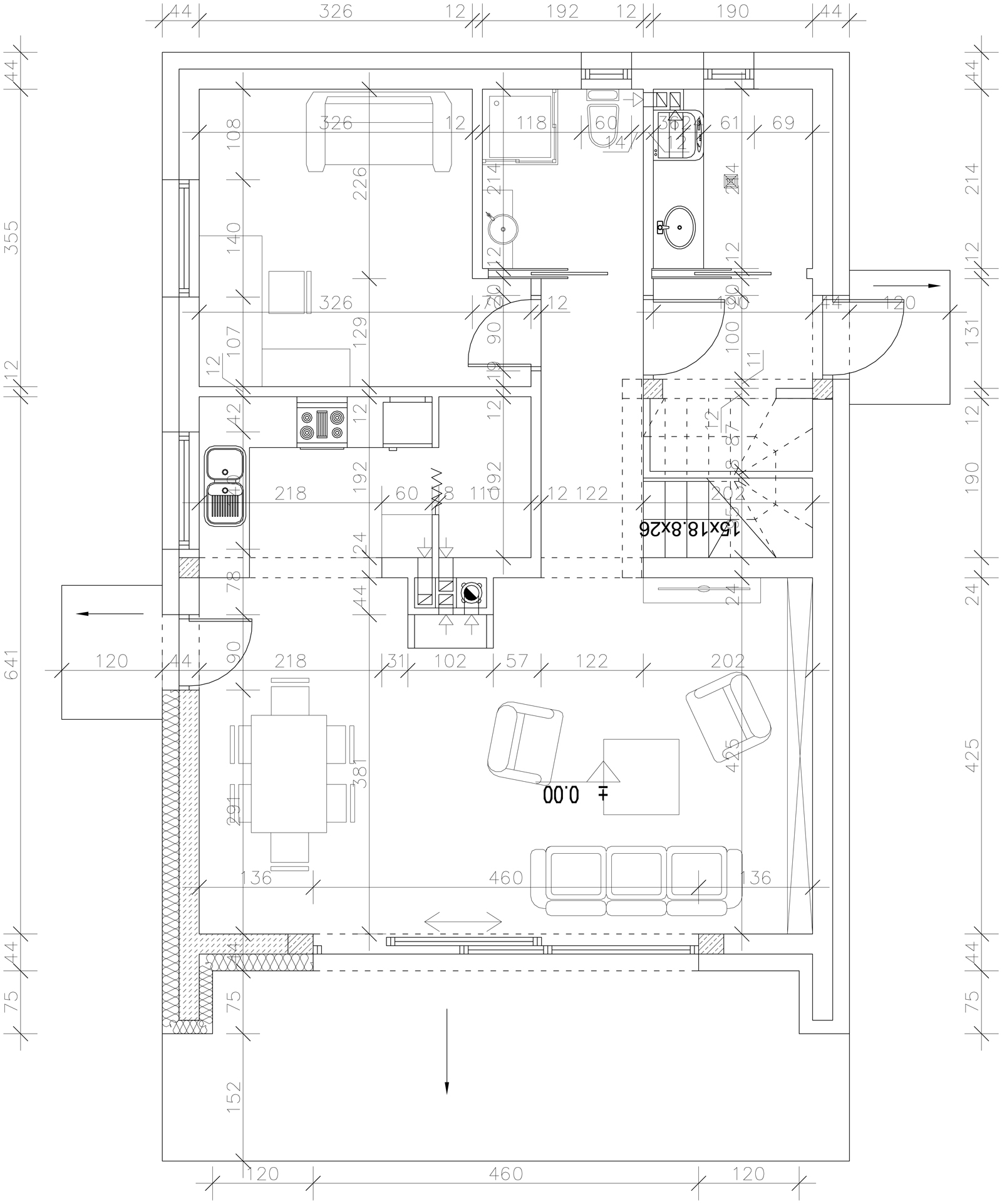 Rzut parteru DM-6838