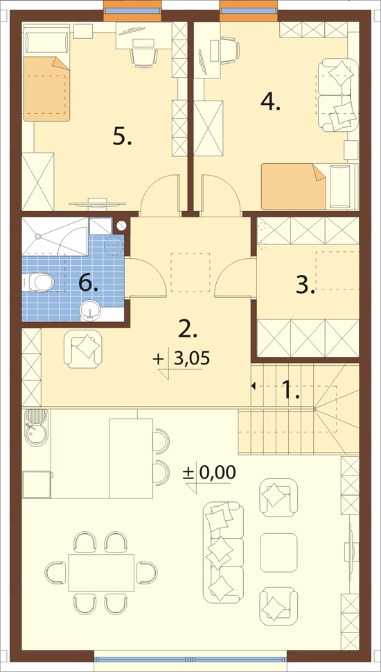 Rzut piętra / antresoli