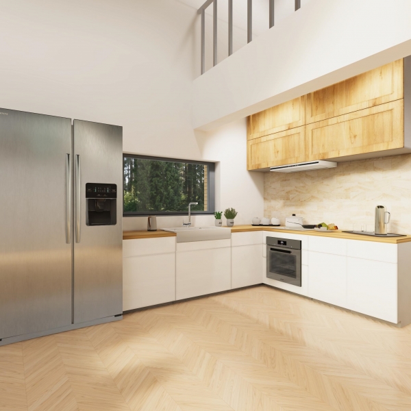 Przykładowa aranżacja wnętrz projektu DM-6849 Valmea