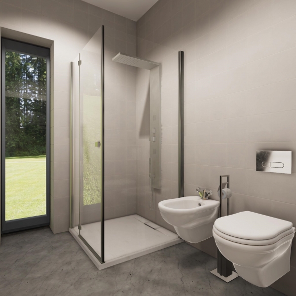 Przykładowa aranżacja wnętrz projektu DM-6849 Valmea