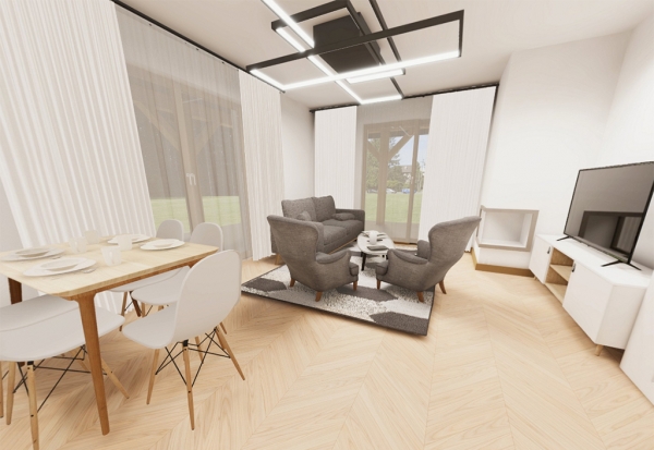 salon z jadalnią