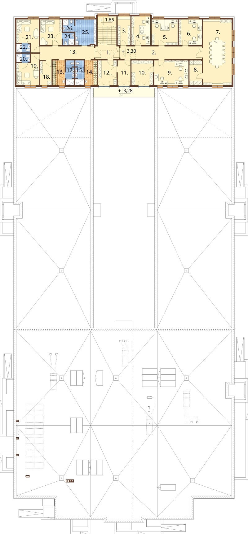 Rzut piętra / antresoli