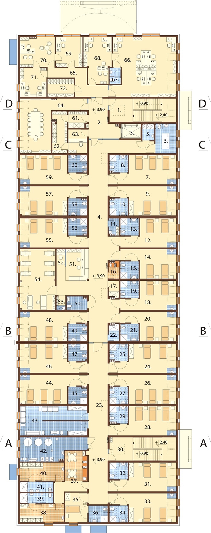 Rzut piętra / antresoli