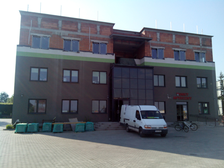 Realizacja projektu K-23 Budynek biurowy