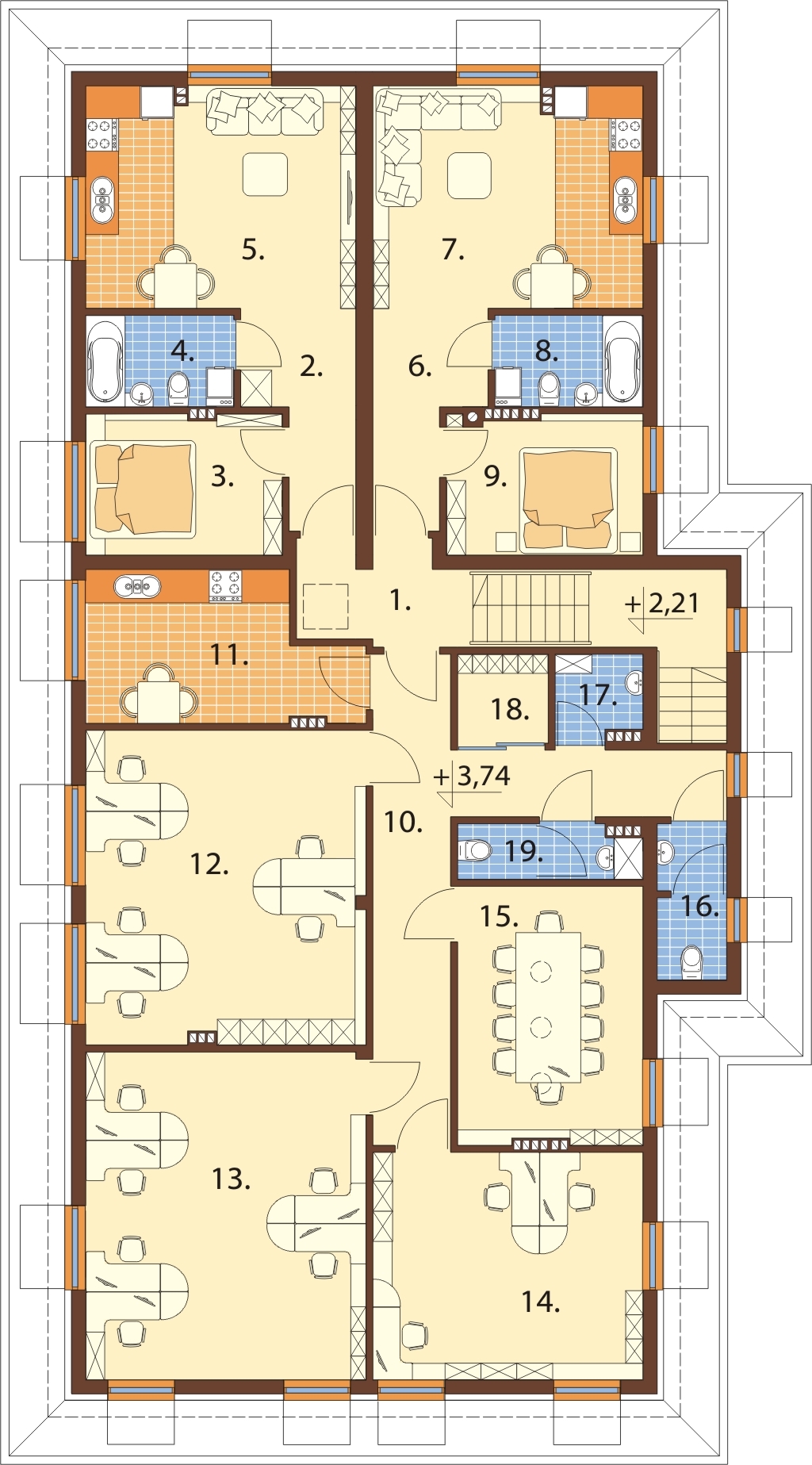 Rzut piętra / antresoli